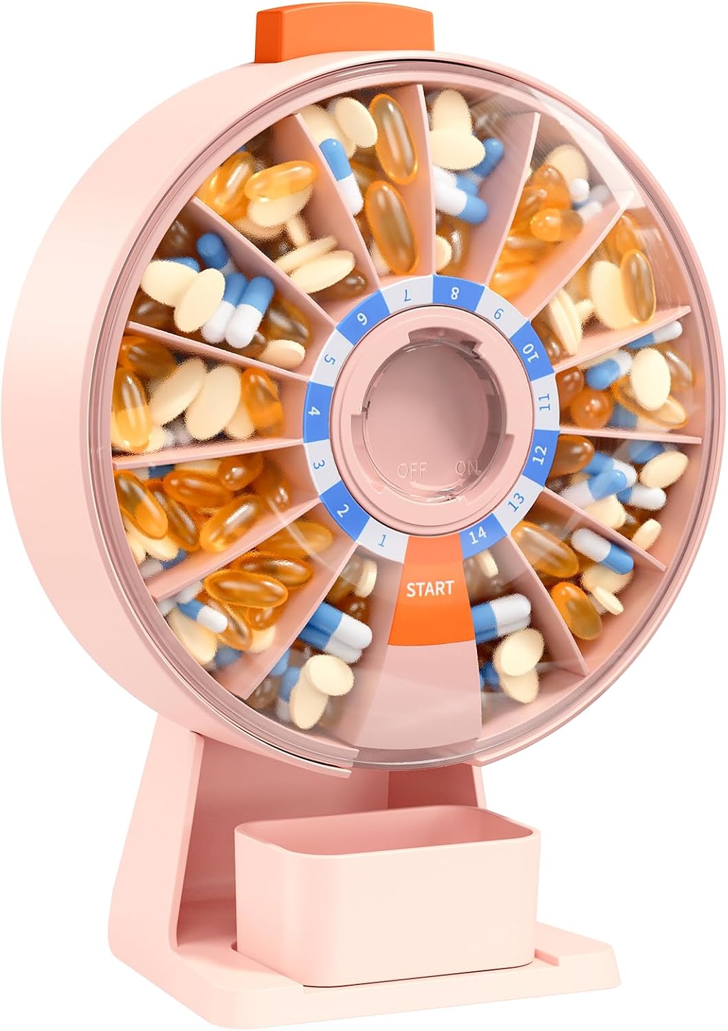 DoseWheel- Home Wall Medicine Case Pill Cutter And Dispenser