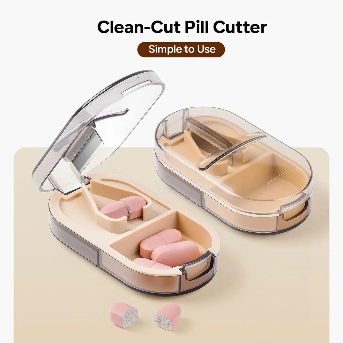 DoseWheel- Home Wall Medicine Case Pill Cutter And Dispenser
