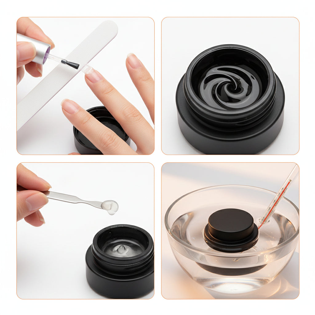 Glossique™ Crystal Strong Nail Gel