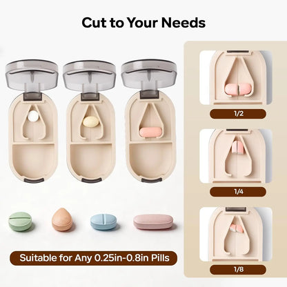 DoseWheel- Home Wall Medicine Case Pill Cutter And Dispenser